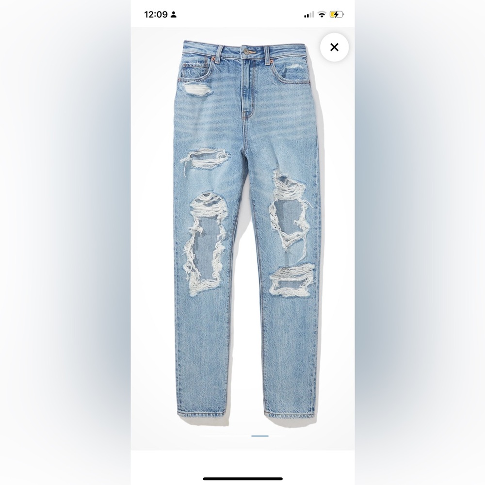 American Eagle High Rise Mom Jeans